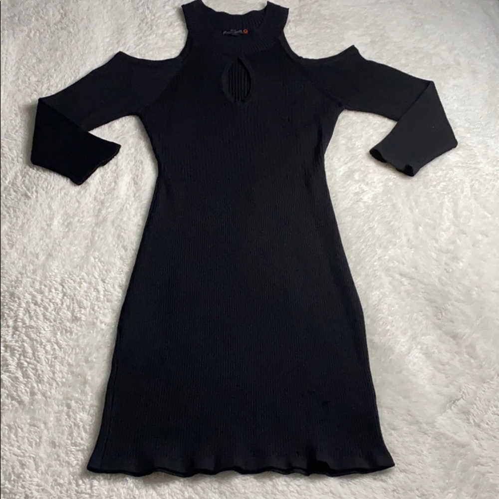 G by Guess Black Midi Dress